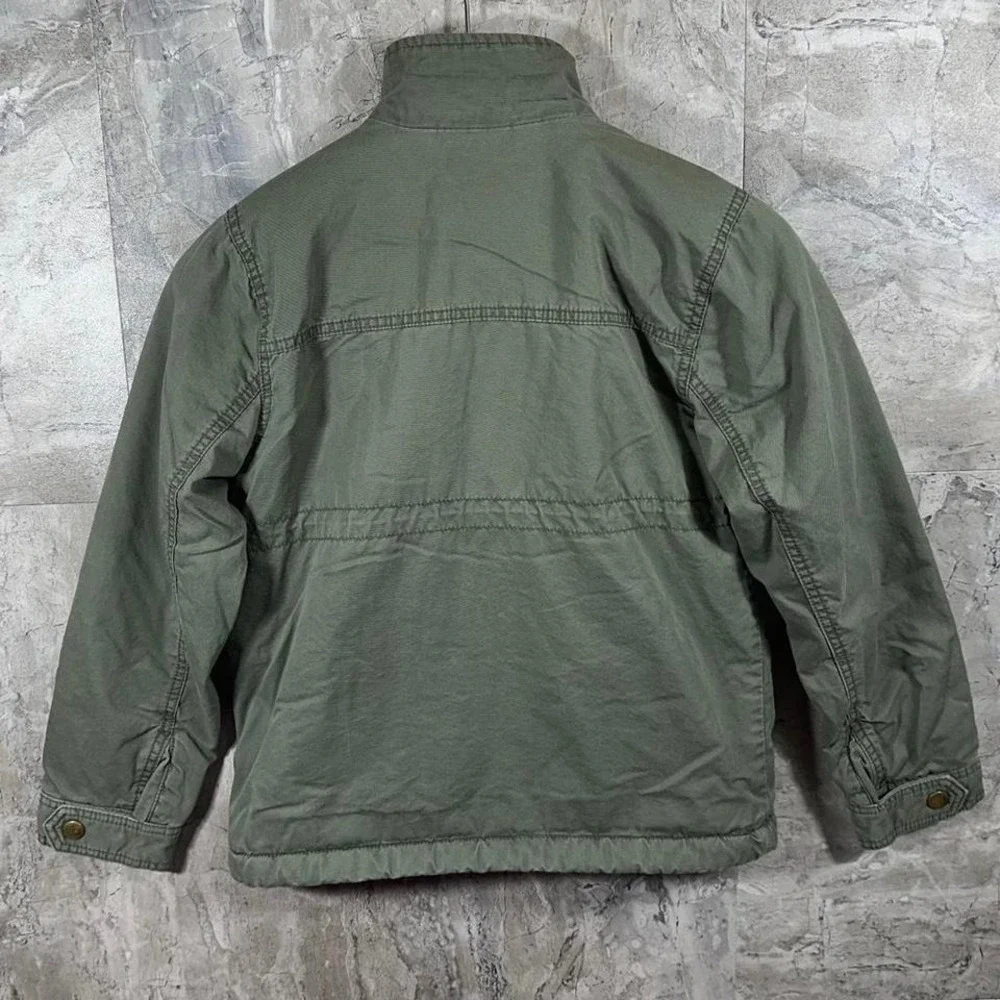 OshKosh B'gosh  fleece lined green jacket Size 12 years #kids #outerwear